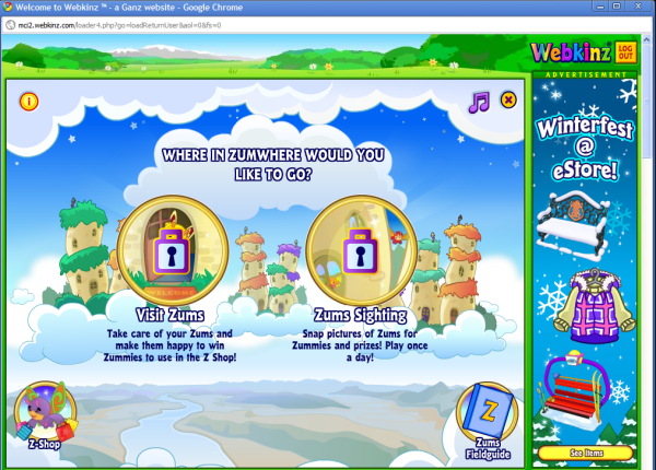 zumwhere webkinz